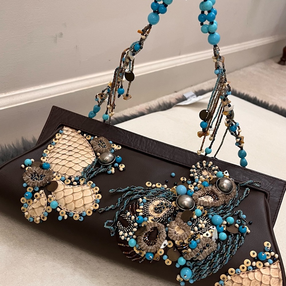 Beaded purse